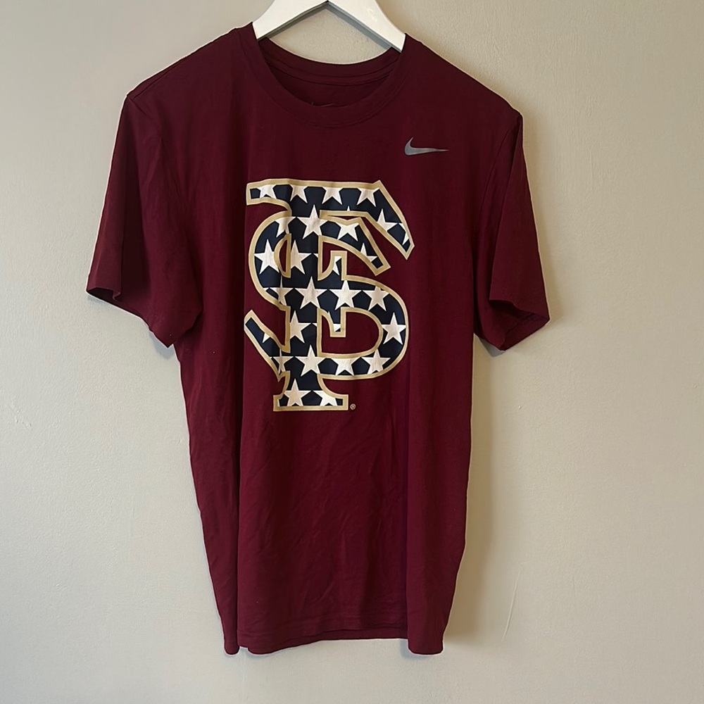 Nike FAU Maroon Graphic Men's T-Shirt